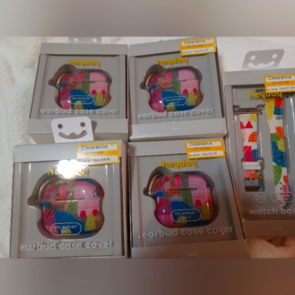 Heyday airpod cases and apple watch band